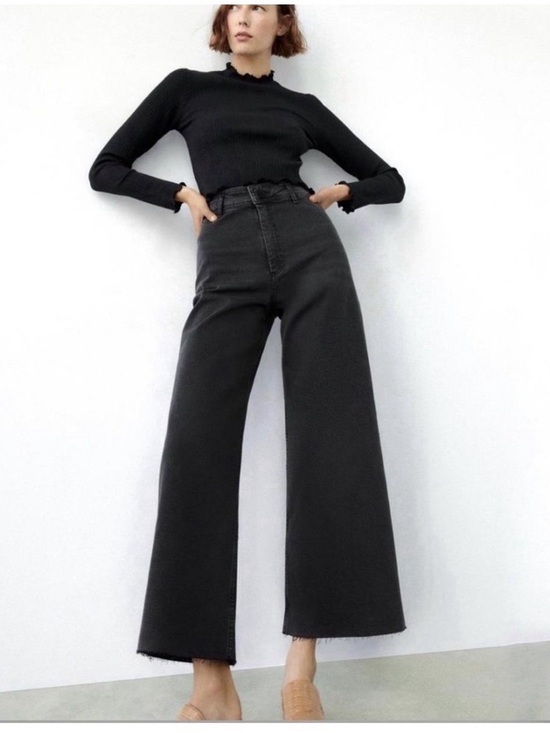 Zara Denim - Zara Marine Straight Jeans in washed black